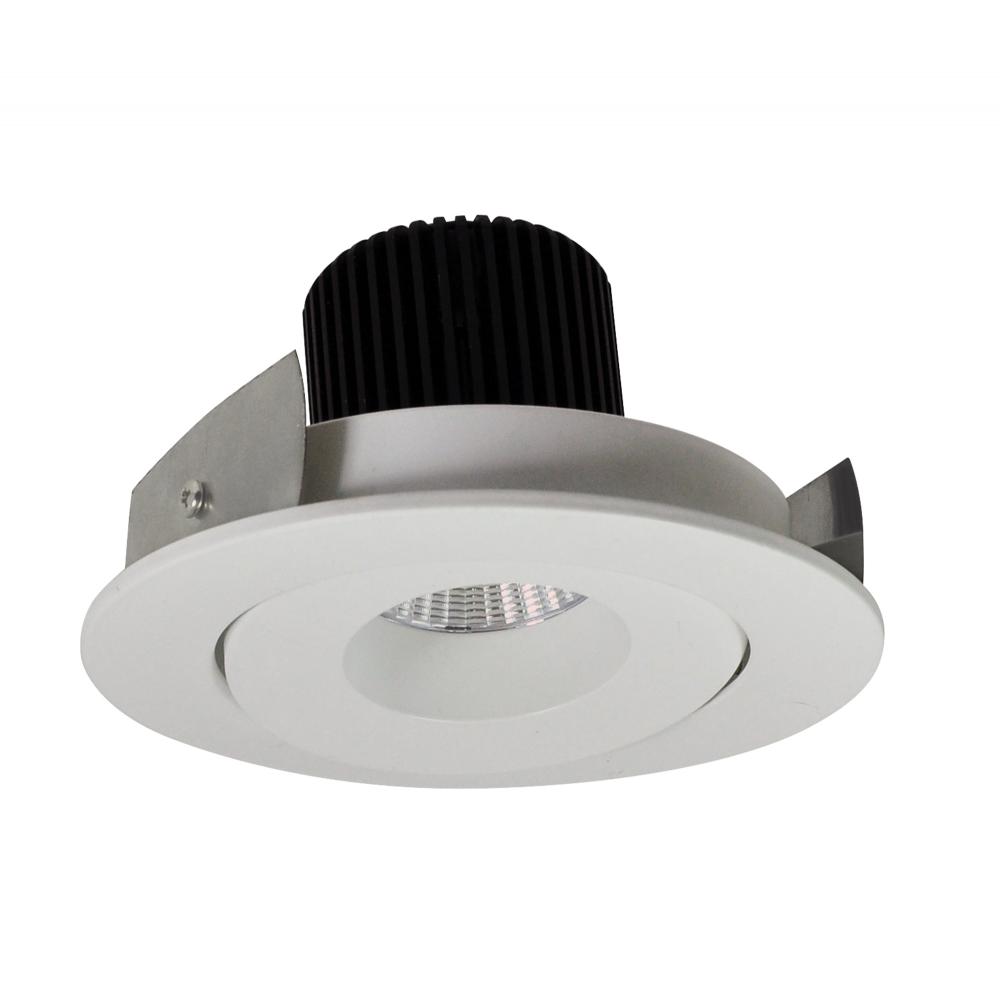 4&#34; Iolite LED Round Adjustable Gimbal, 1000lm / 14W, 3500K, White Finish