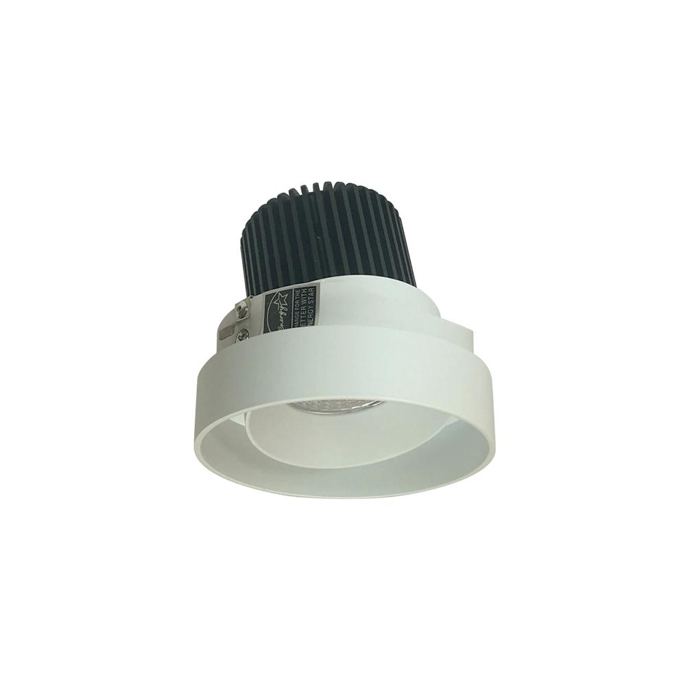 4&#34; Iolite LED Round Trimless Adjustable, 1000lm / 14W, 3500K, White Adjustable / White Reflector