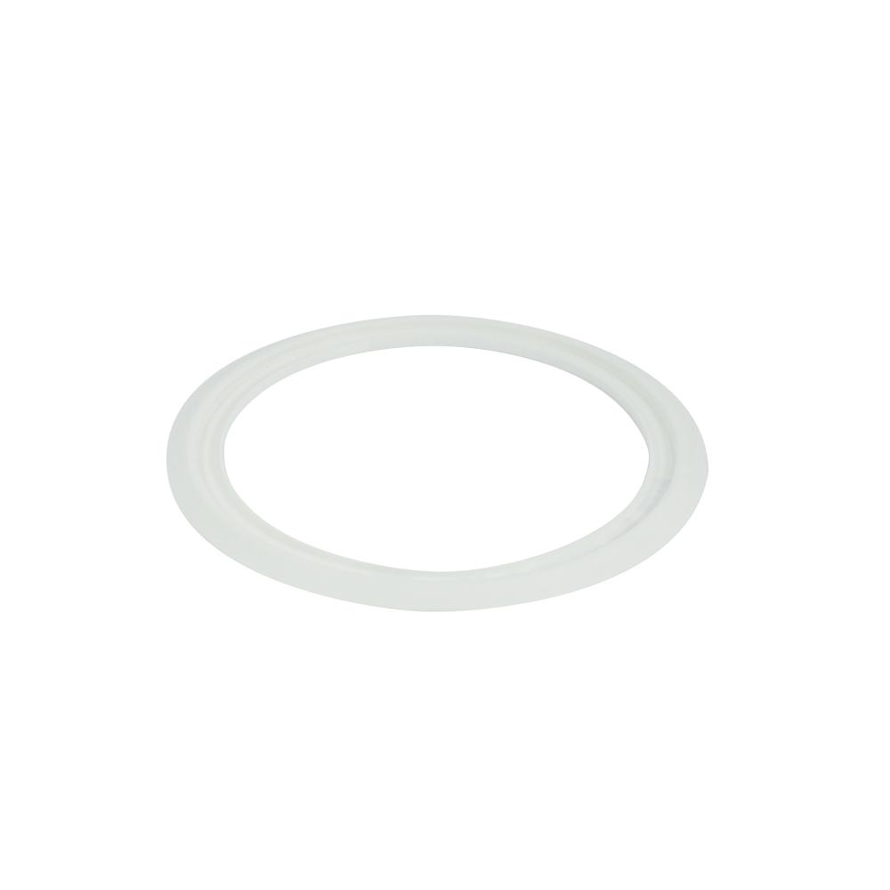 Round Oversize Ring for 5&#34; Cobalt Retrofits, Matte Powder White Finish