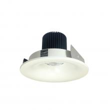 Nora NIO-4RNB40XWW/10 - 4" Iolite LED Round Bullnose, 1000lm / 14W, 4000K, White Finish