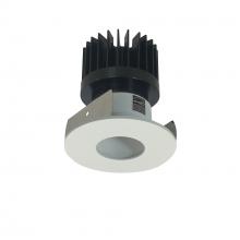  NIOB-2RPHCDXMPW/HL - 2" Iolite LED Round Pinhole, 1500lm/2000lm/2500lm (varies by housing), Comfort Dim, Matte Powder