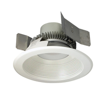 Nora NLCBC2-55240WW/A - 5" Cobalt Click LED Retrofit, Baffle, 750lm / 10W, 4000K, White Baffle / White Flange