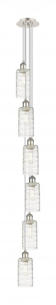 Crown Point - 6 Light - 7 inch - Polished Nickel - Multi Pendant