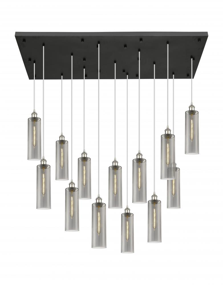 Crown Point - 13 Light - 54 inch - Polished Nickel - Multi Pendant