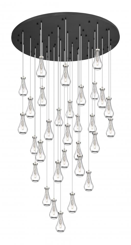 Owego - 31 Light - 60 inch - Brushed Satin Nickel - Multi Pendant