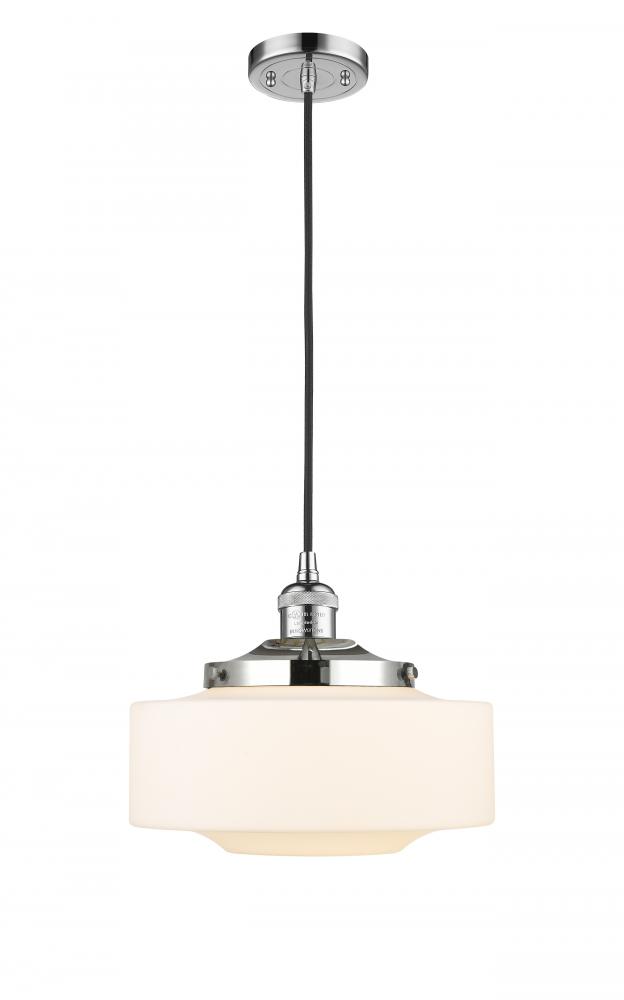 Bridgeton - 1 Light - 12 inch - Polished Chrome - Cord hung - Mini Pendant