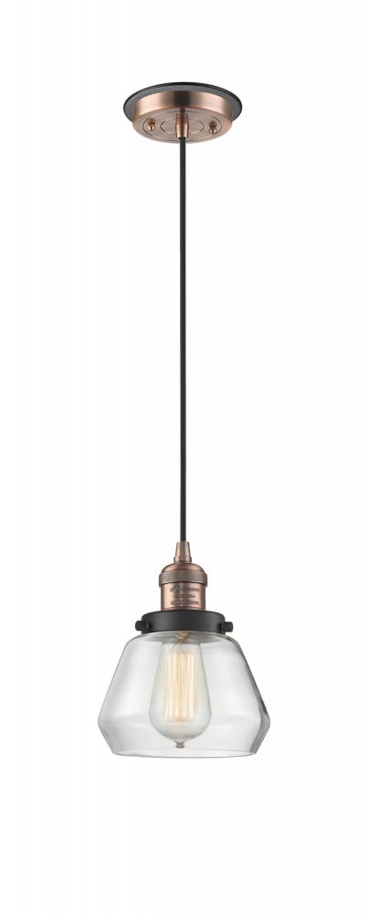 Fulton 1 Light Mini Pendant