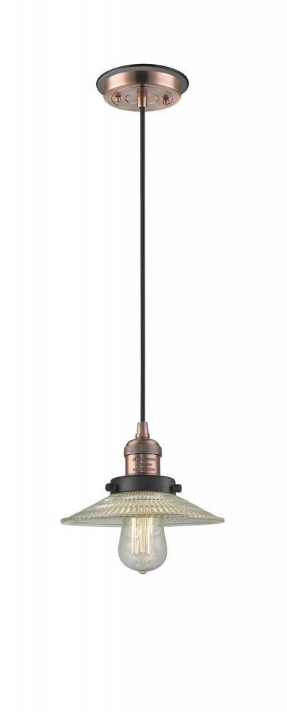 Halophane 1 Light Mini Pendant