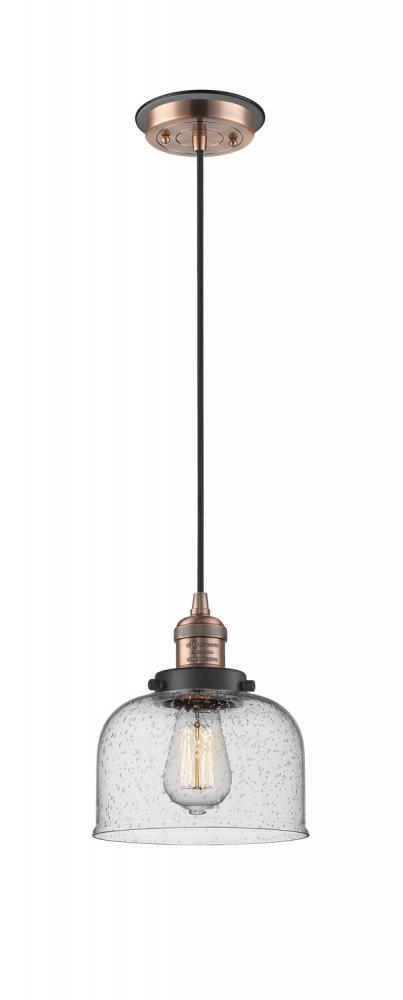 Large Bell 1 Light Mini Pendant