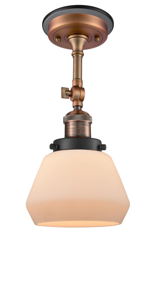 Fulton 1 Light Semi-Flush Mount