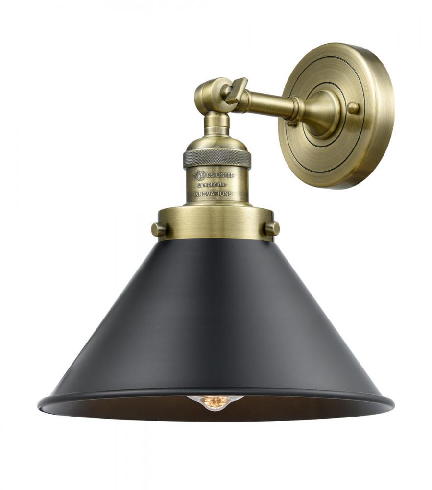 Briarcliff - 1 Light - 10 inch - Antique Brass - Sconce