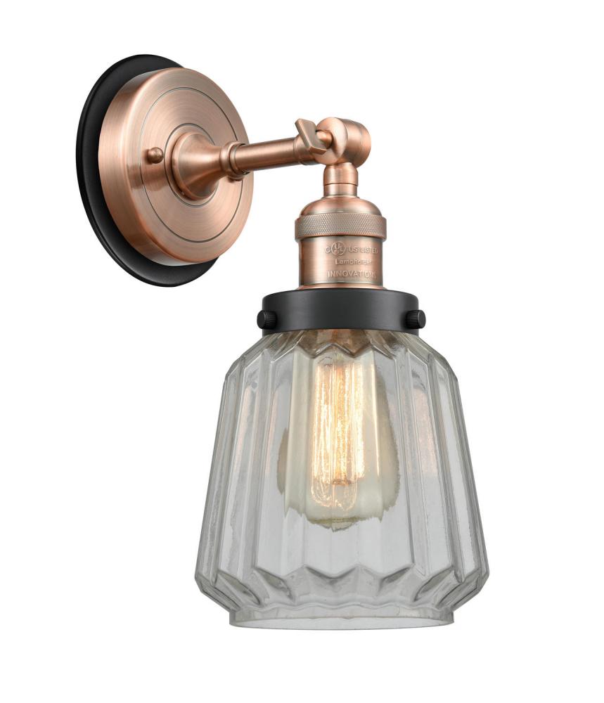 Chatham 1 Light Mixed Metals Sconce