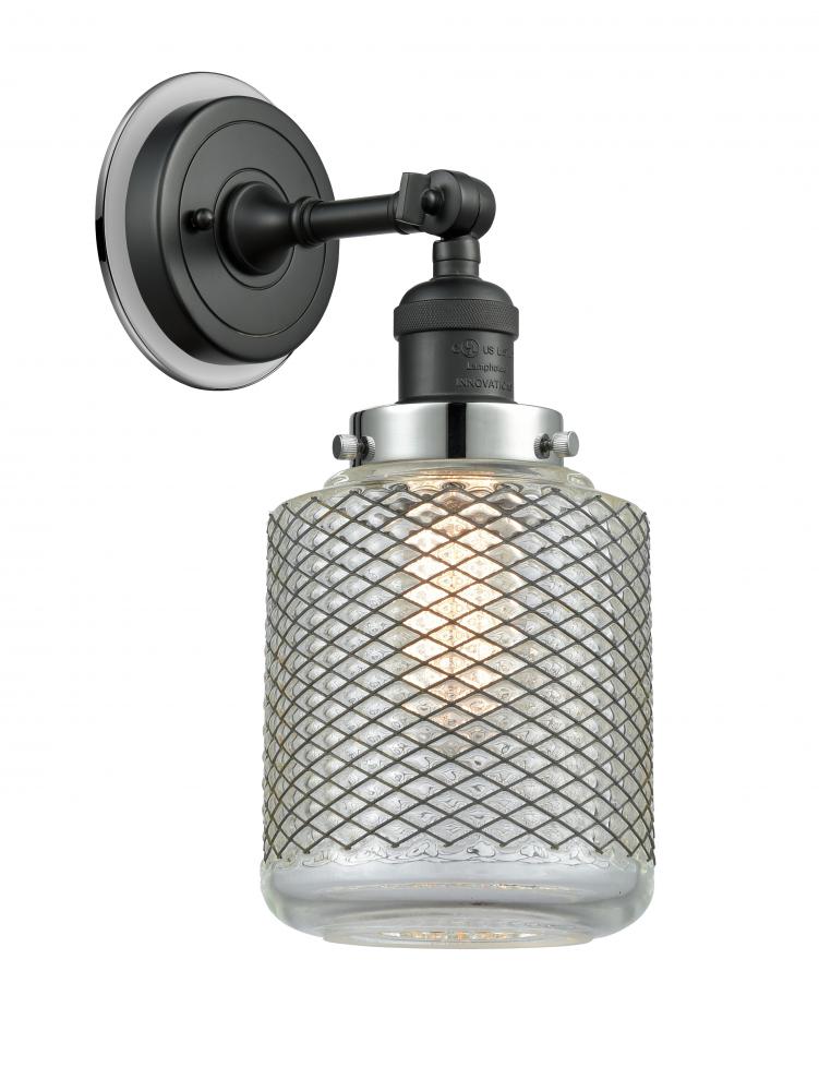 Stanton 1 Light Mixed Metals Sconce