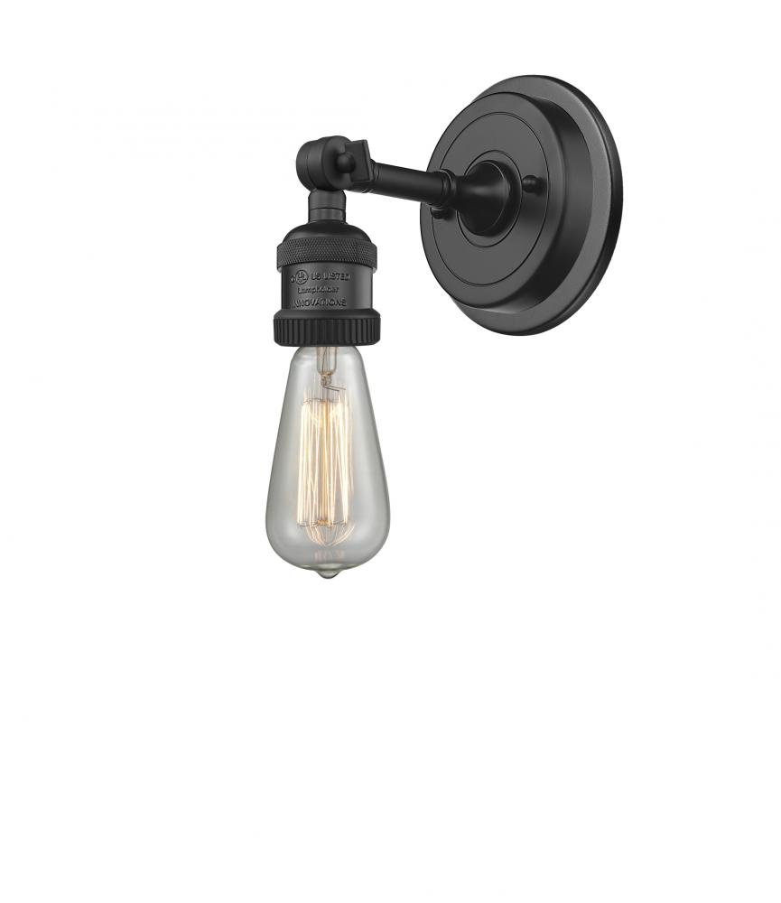 Bare Bulb 1 Light Sconce