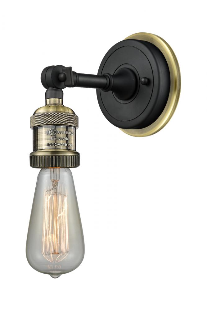 Bare Bulb 1 Light Sconce