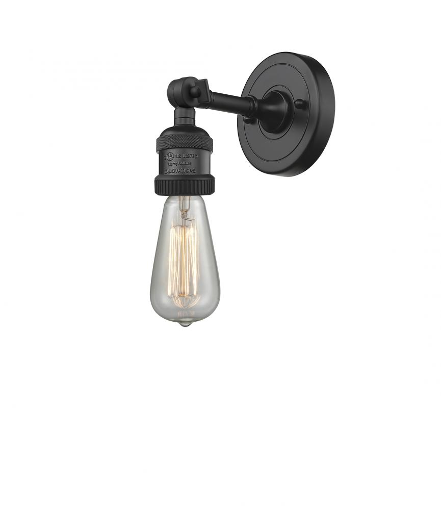 Bare Bulb 1 Light Sconce