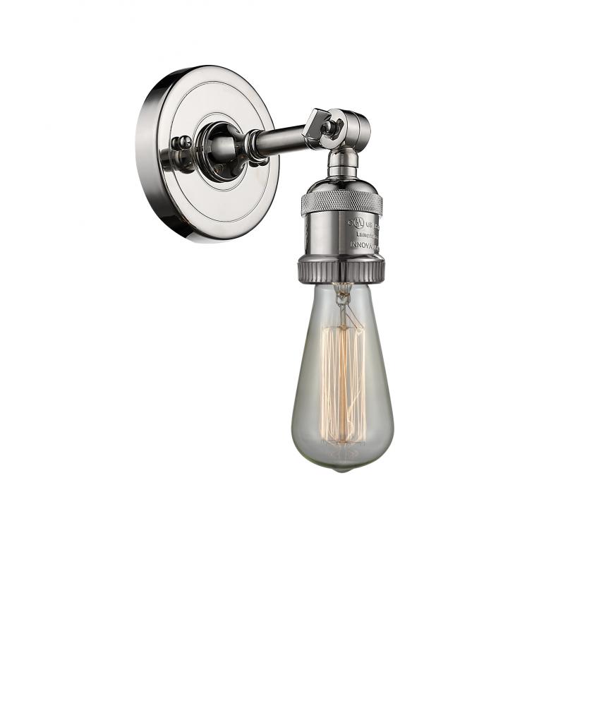 Bare Bulb 1 Light Sconce