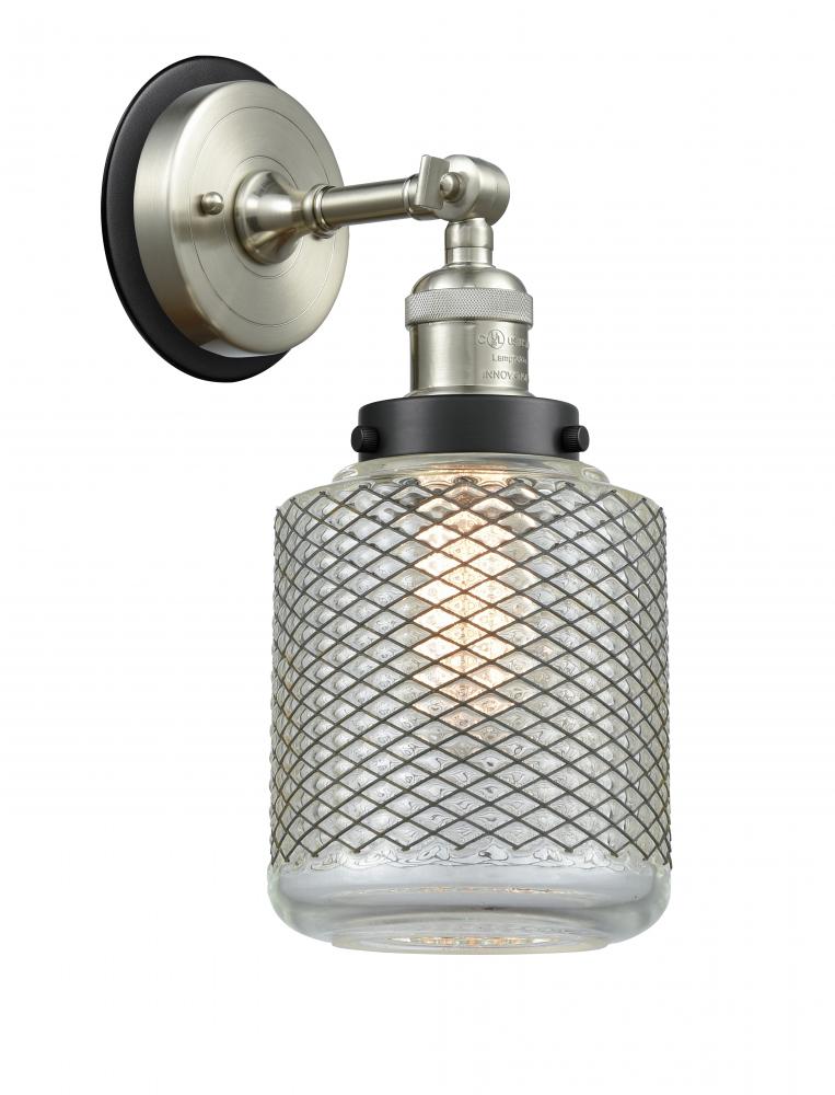 Stanton 1 Light Mixed Metals Sconce