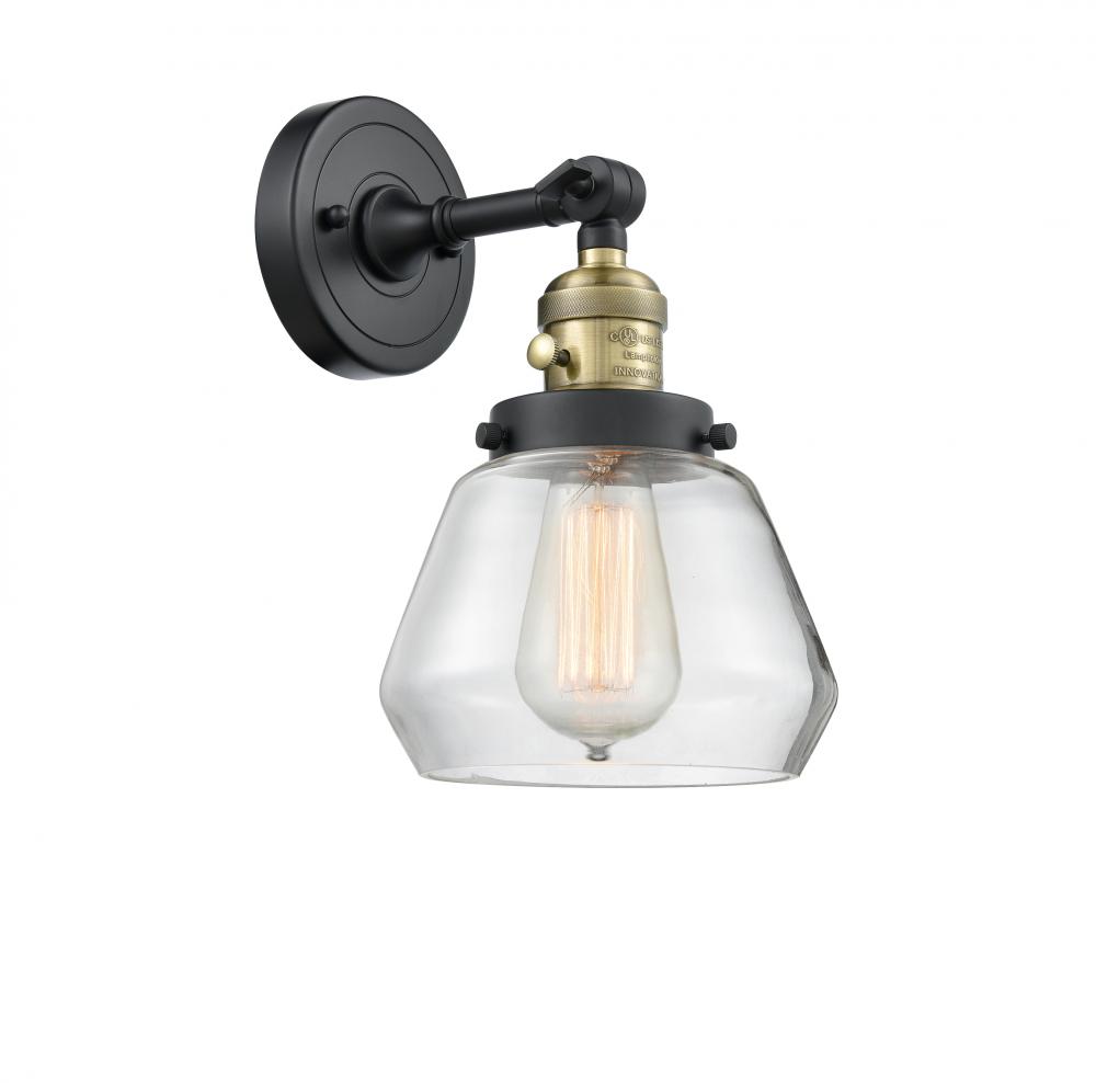 Fulton Sconce With Switch