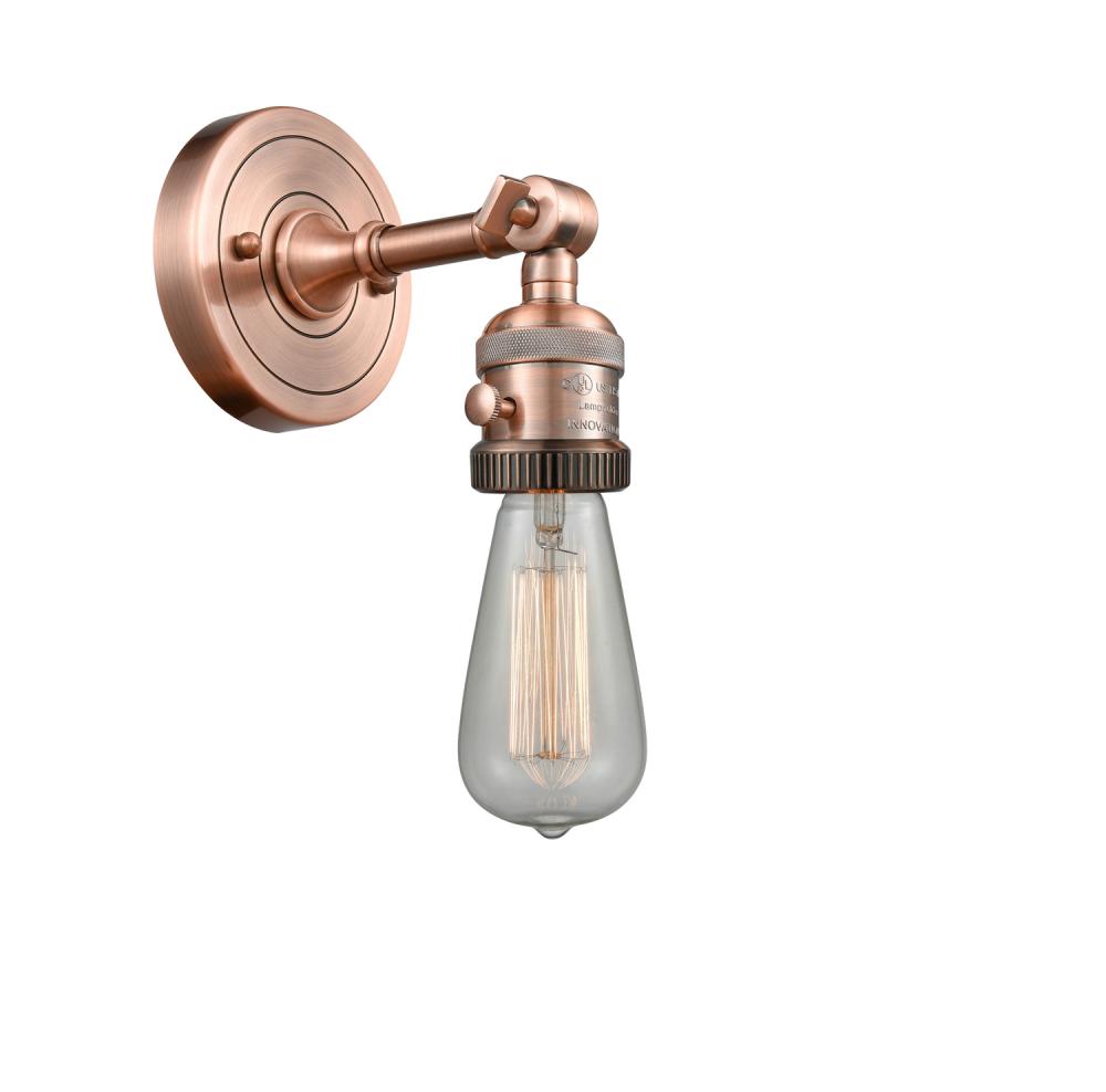 Bare Bulb Sconce With Switch