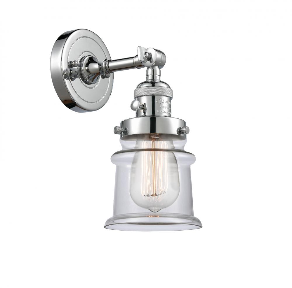 Canton - 1 Light - 5 inch - Polished Chrome - Sconce