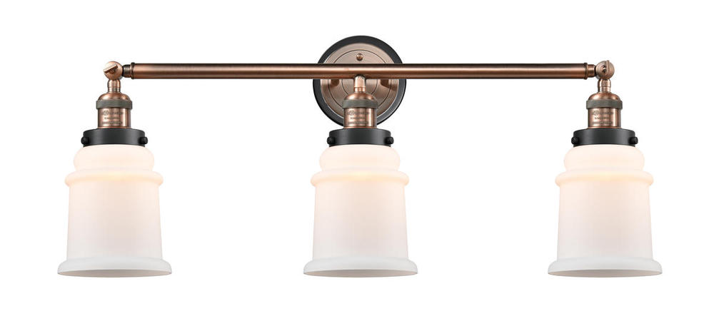 Canton 3 Light Mixed Metals Bath Vanity Light Mixed Metals