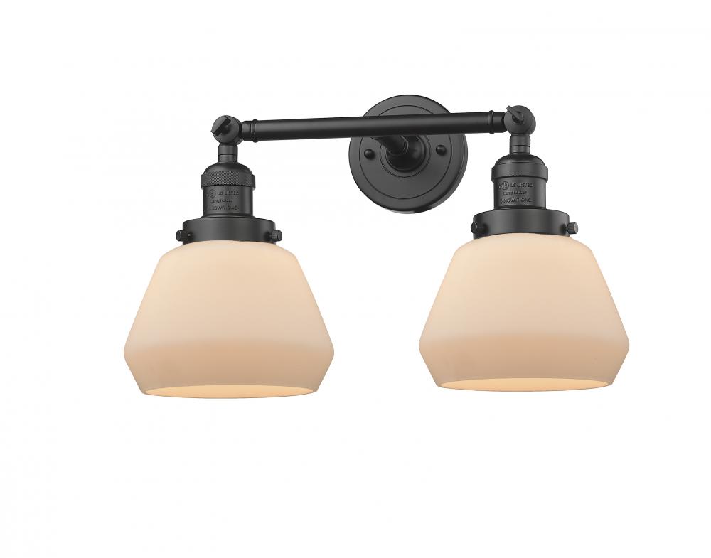 Fulton - 2 Light - 17 inch - Oil Rubbed Bronze - Bath Vanity Light