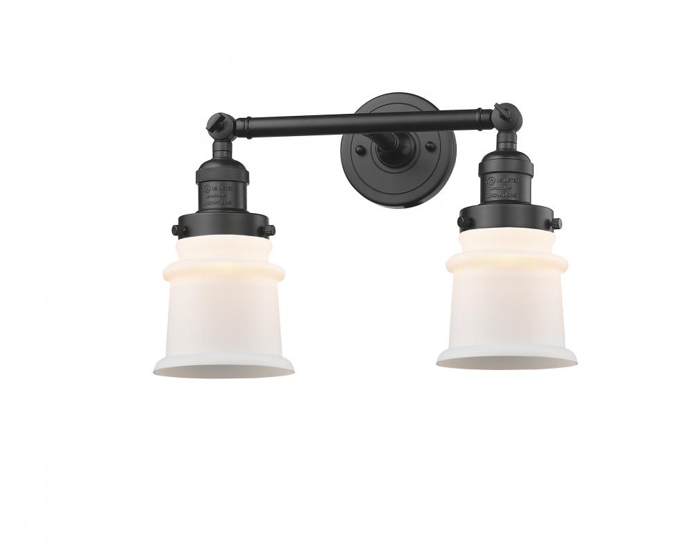 Canton - 2 Light - 17 inch - Oil Rubbed Bronze - Bath Vanity Light