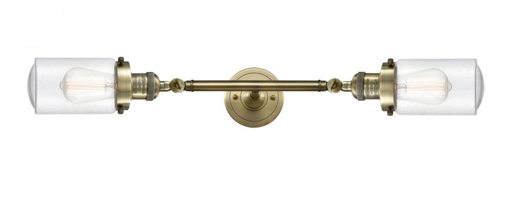 Dover - 2 Light - 5 inch - Antique Brass - Bath Vanity Light