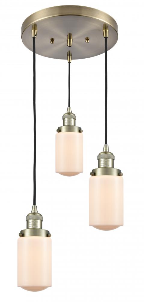 Dover 3 Light Multi-Pendant