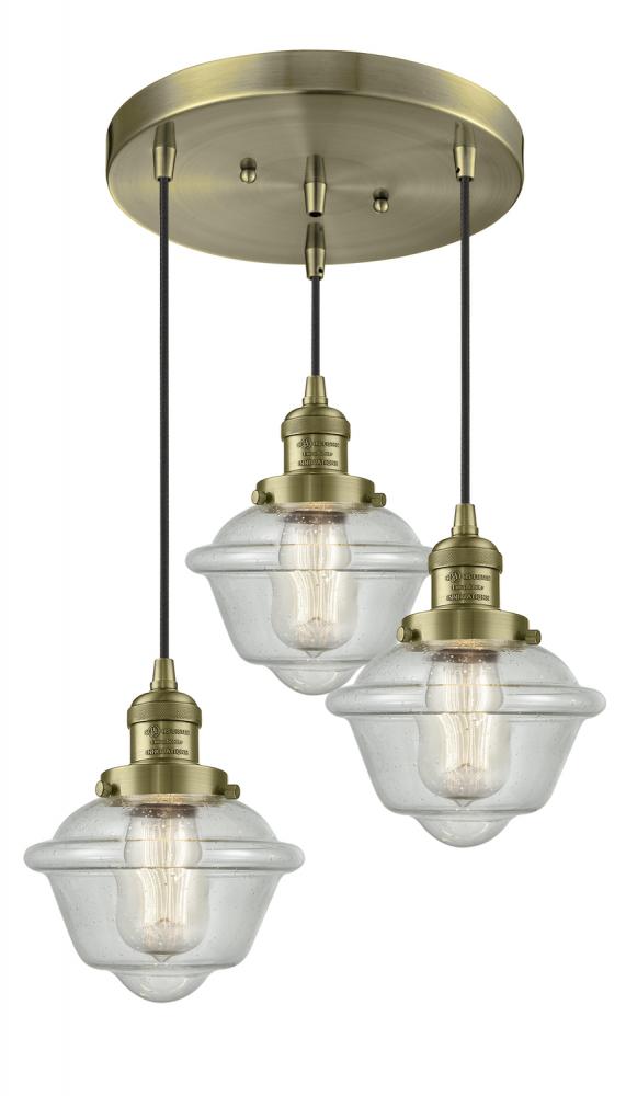 Small Oxford 3 Light Multi-Pendant