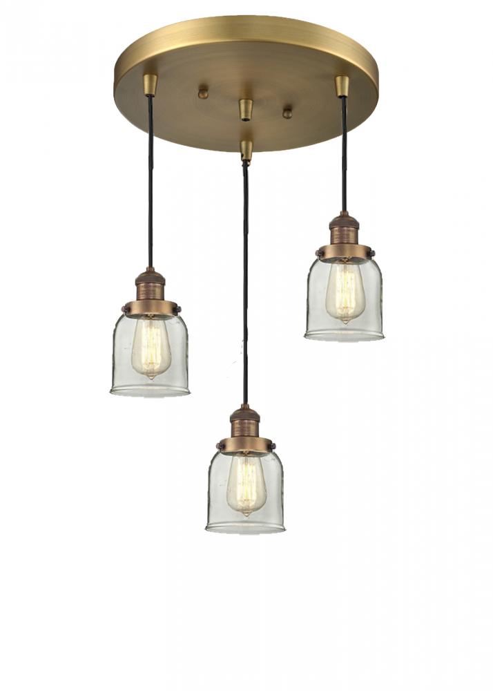 Small Bell 3 Light Multi-Pendant