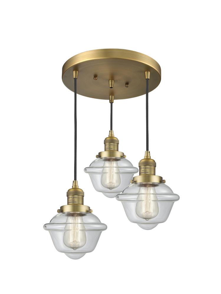 Small Oxford 3 Light Multi-Pendant