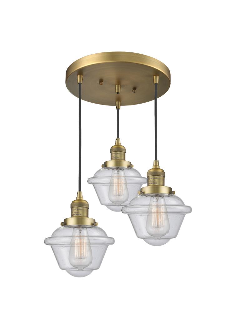 Small Oxford 3 Light Multi-Pendant