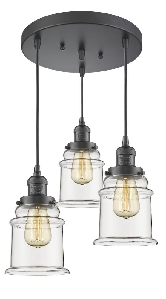 Canton 3 Light Multi-Pendant