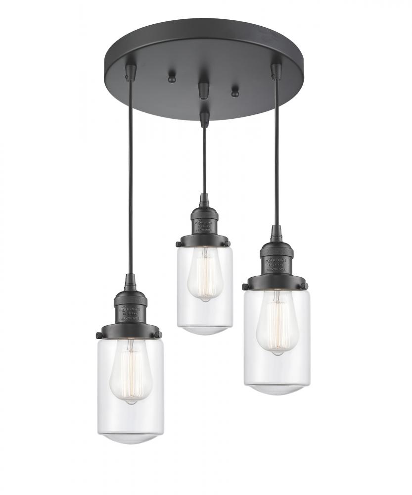 Dover 3 Light Multi-Pendant