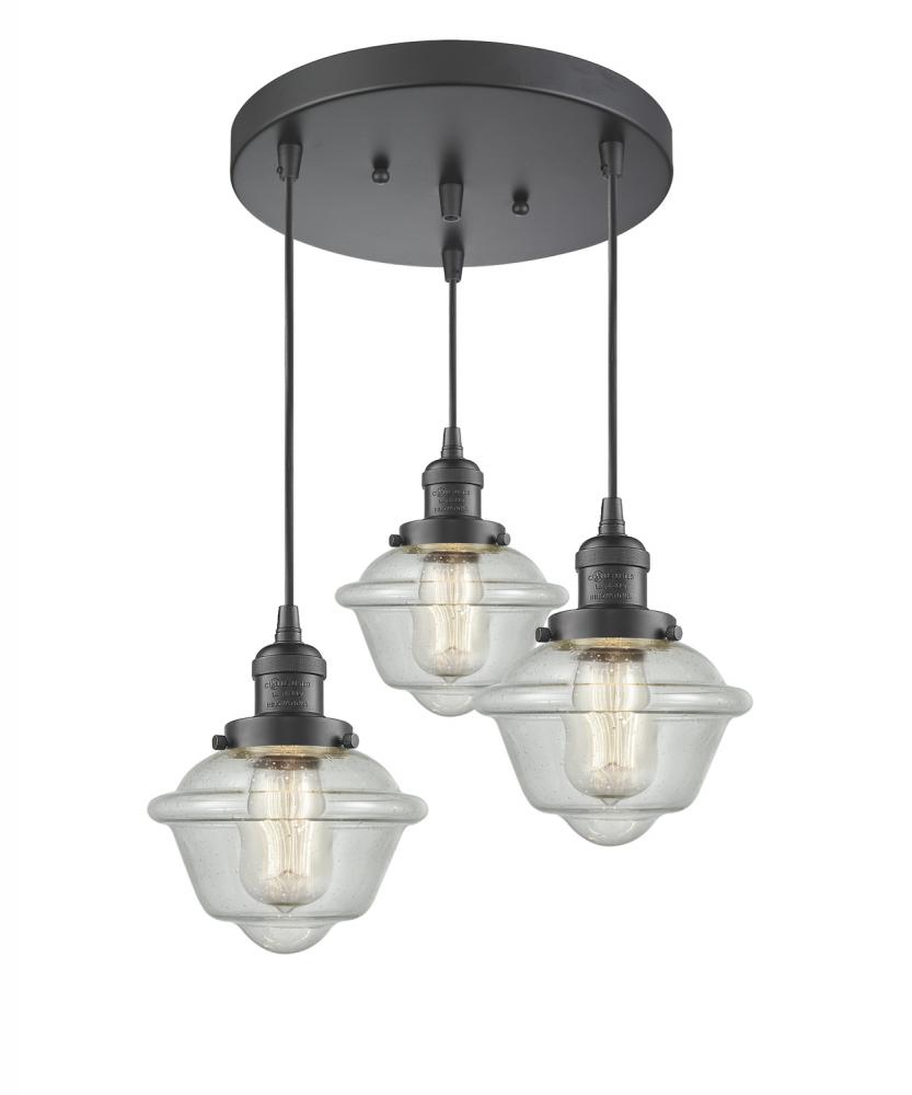 Small Oxford 3 Light Multi-Pendant