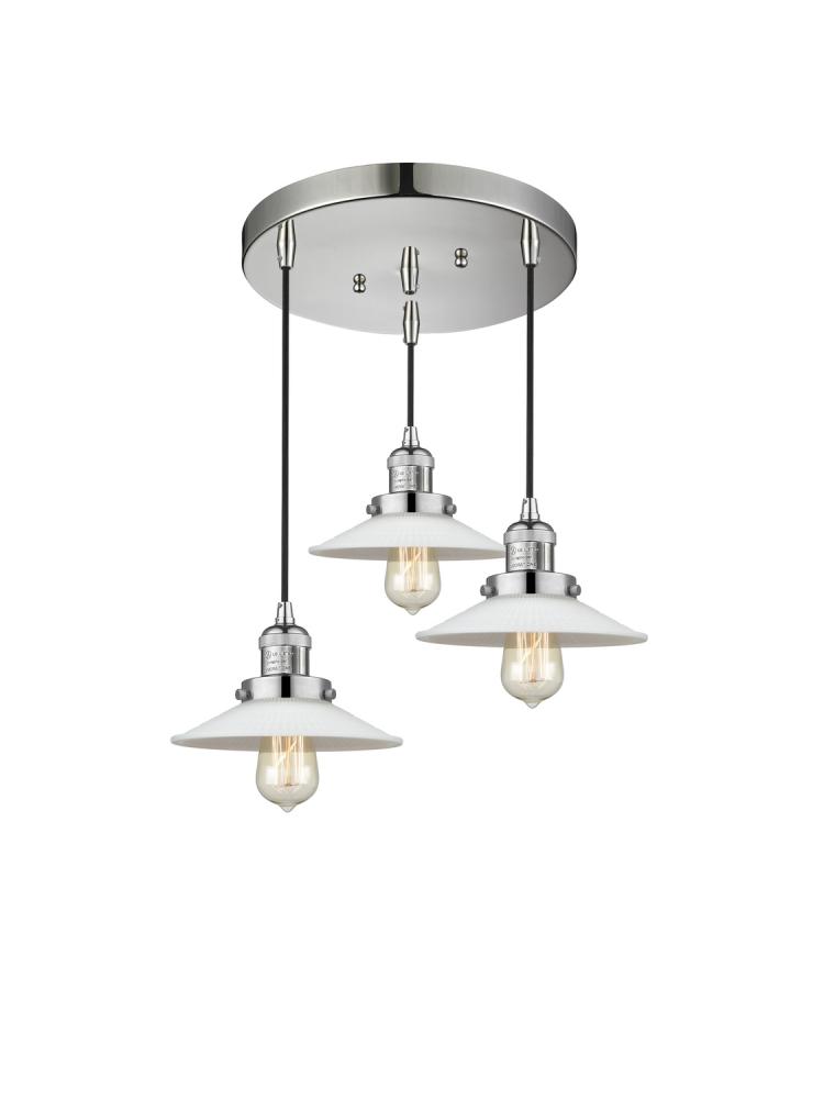 Halophane 3 Light Multi-Pendant