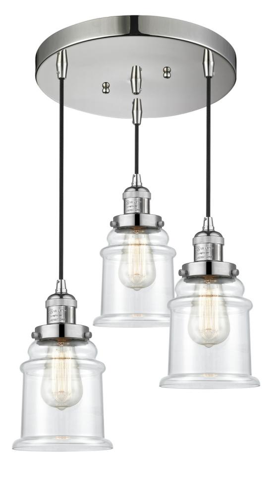 Canton 3 Light Multi-Pendant