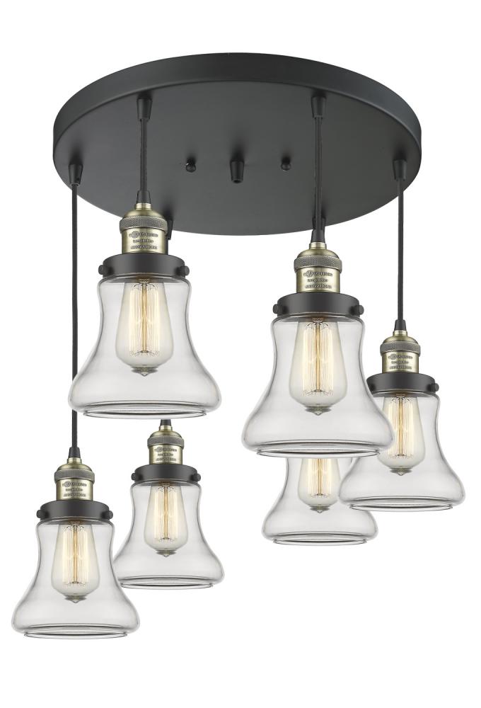 Bellmont 6 Light Multi-Pendant