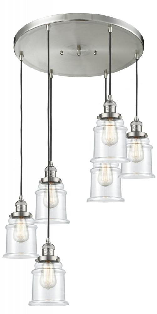 Canton 6 Light Multi-Pendant