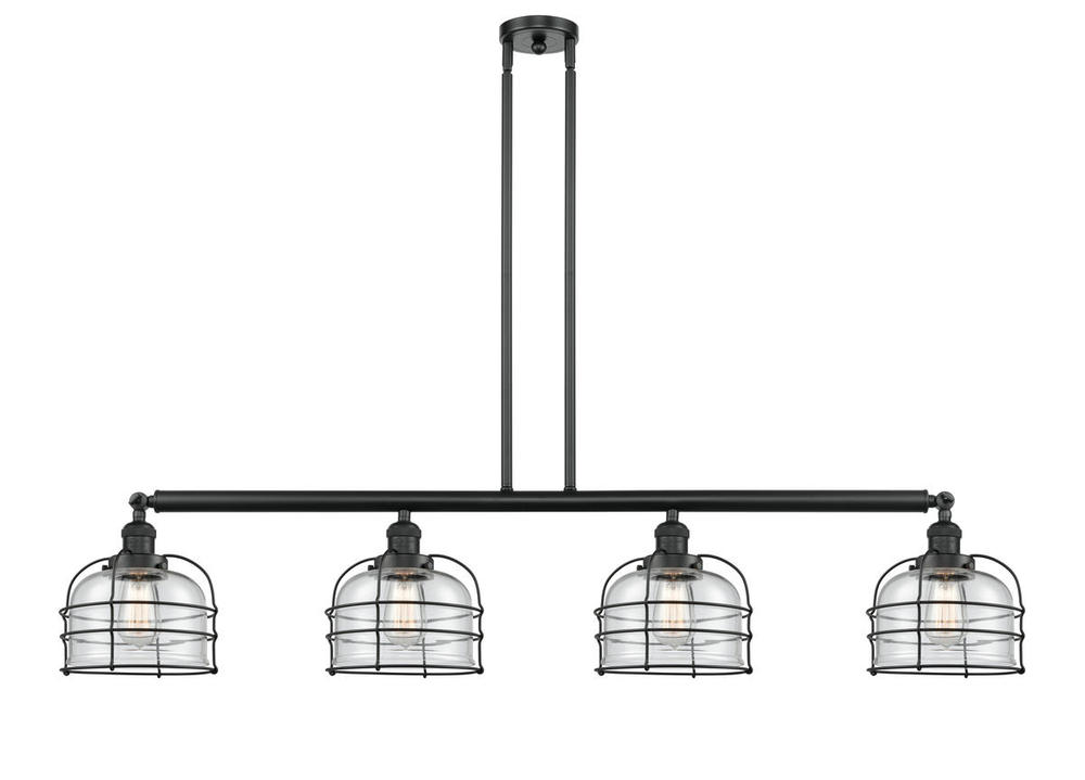 Large Bell Cage 4 Light Island Light