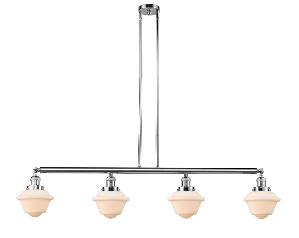 Oxford - 4 Light - 52 inch - Polished Chrome - Stem Hung - Island Light