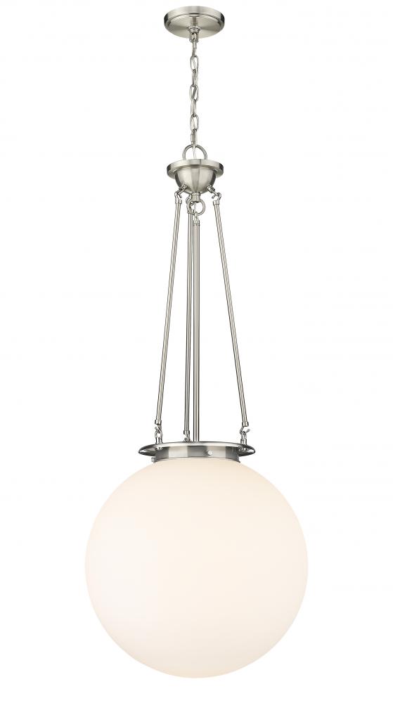 Beacon - 1 Light - 18 inch - Satin Nickel - Chain Hung - Pendant