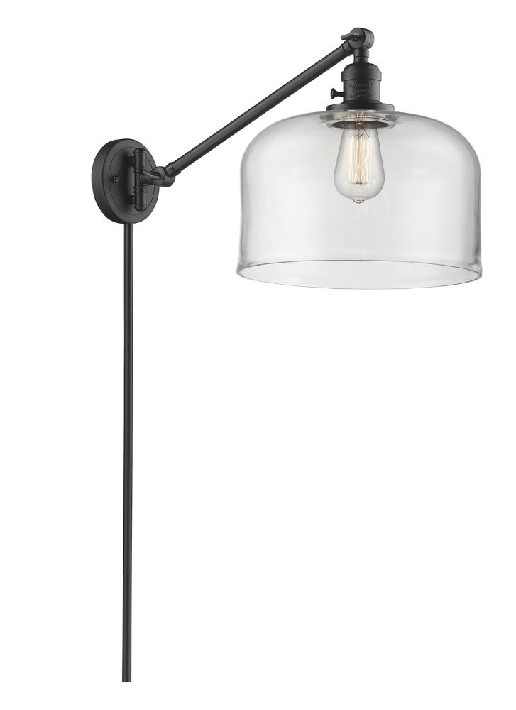 Bell - 1 Light - 12 inch - Oil Rubbed Bronze - Swing Arm