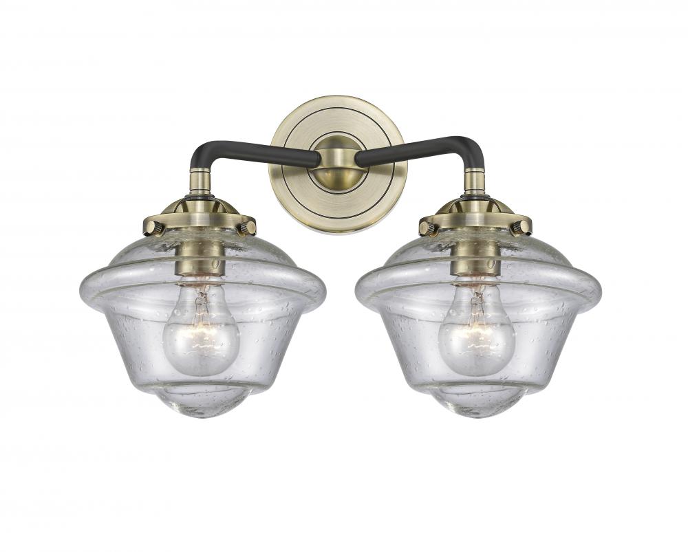 Small Oxford 2 Light Bath Vanity Light