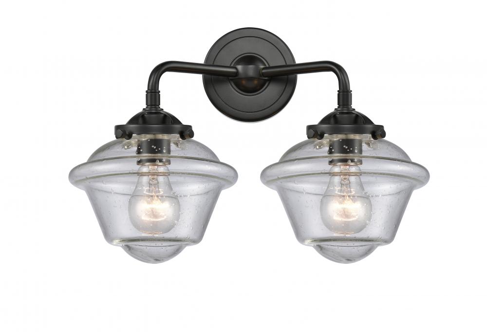 Small Oxford 2 Light Bath Vanity Light