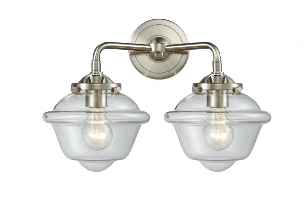 Small Oxford 2 Light Bath Vanity Light