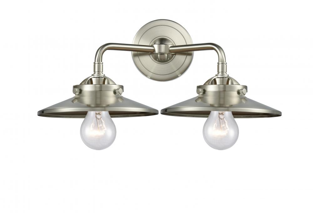 Railroad 2 Light Bath Vanity Light