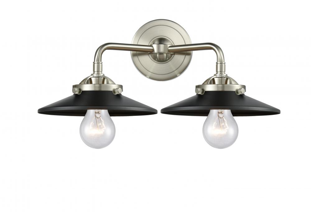 Railroad 2 Light Bath Vanity Light